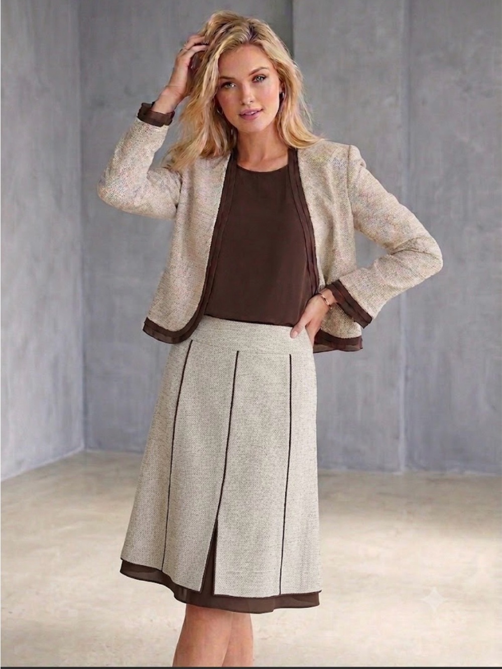 🔴 Liz Claiborne 3-Piece Ensemble- 14P